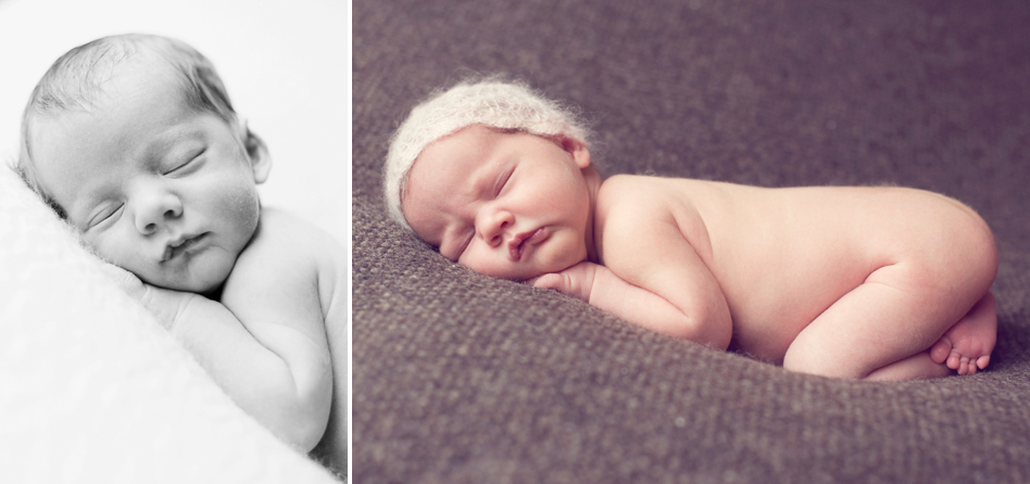 Newborn photographer in the city of chicago takes beautiful photographs of babies